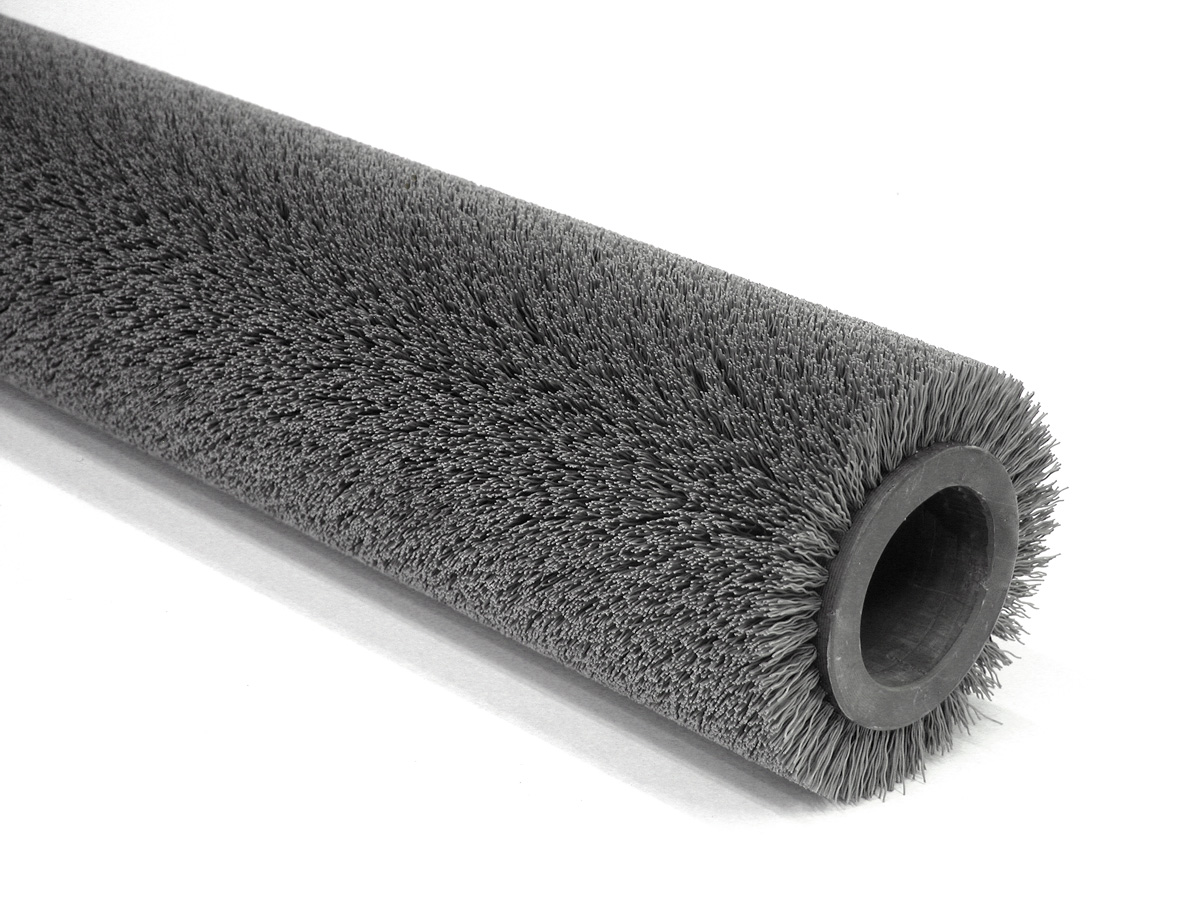 cylindrical abrasive brush