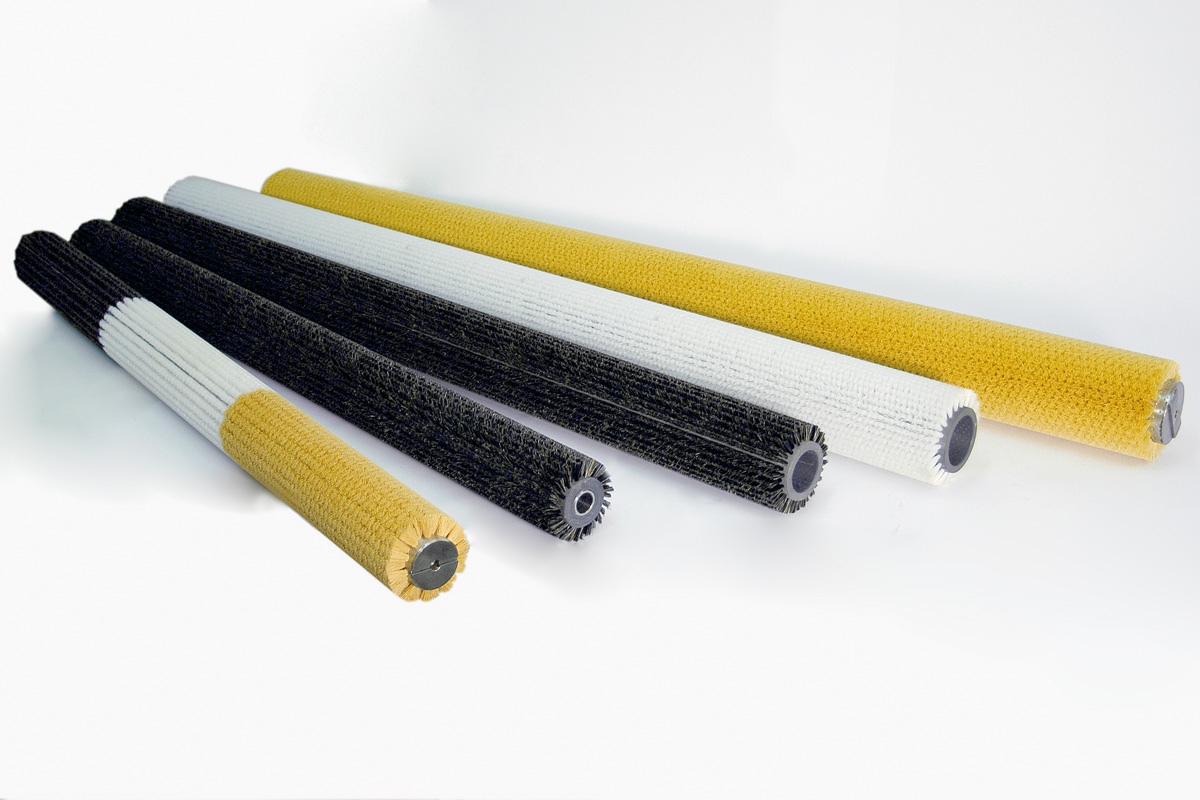 cylindrical brushes for ceramic molds