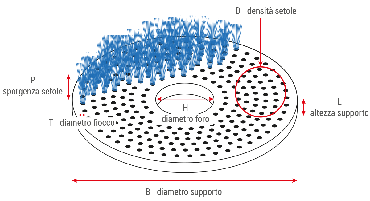 spazzole a disco